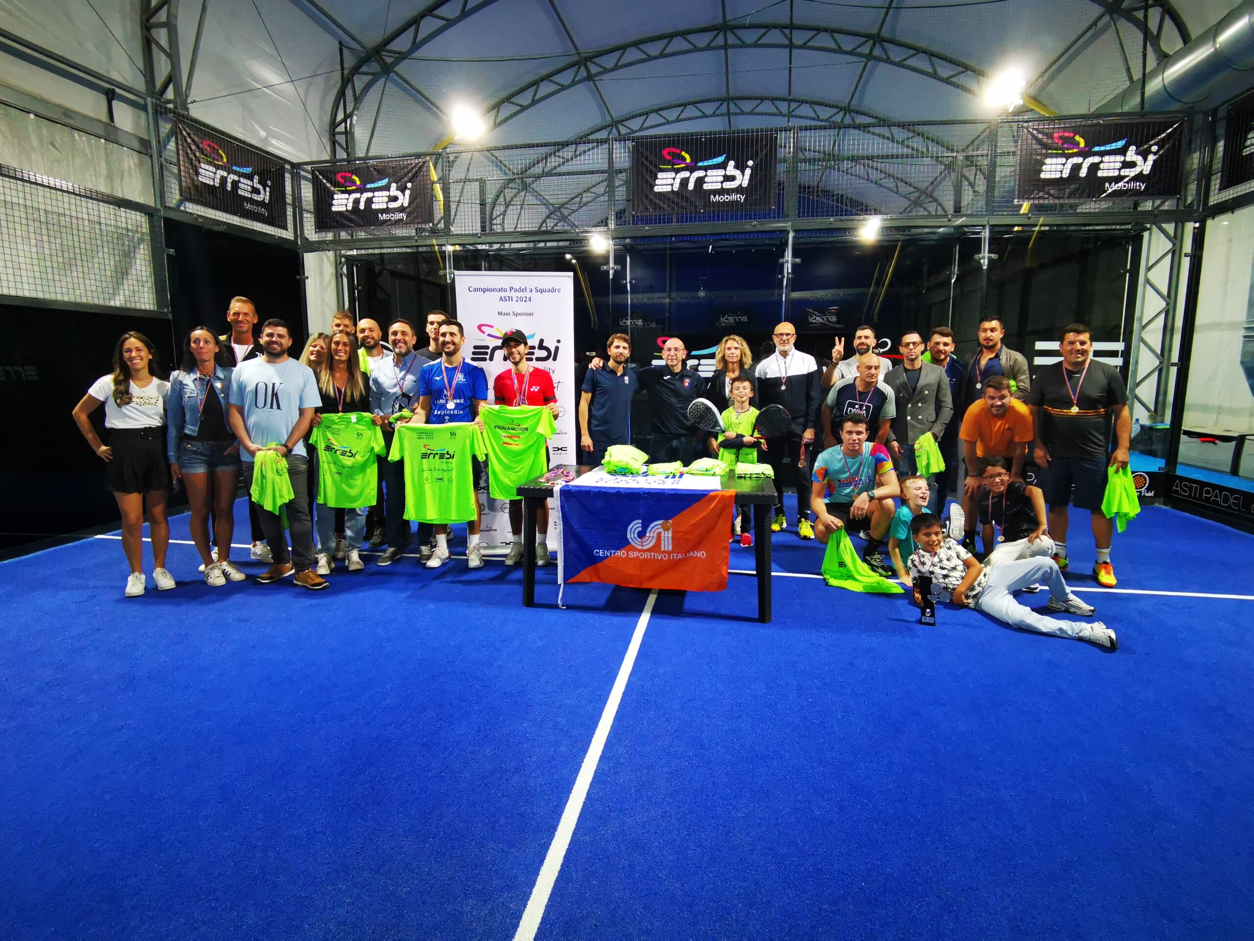 Assegnati i titoli provinciali CSI Padel